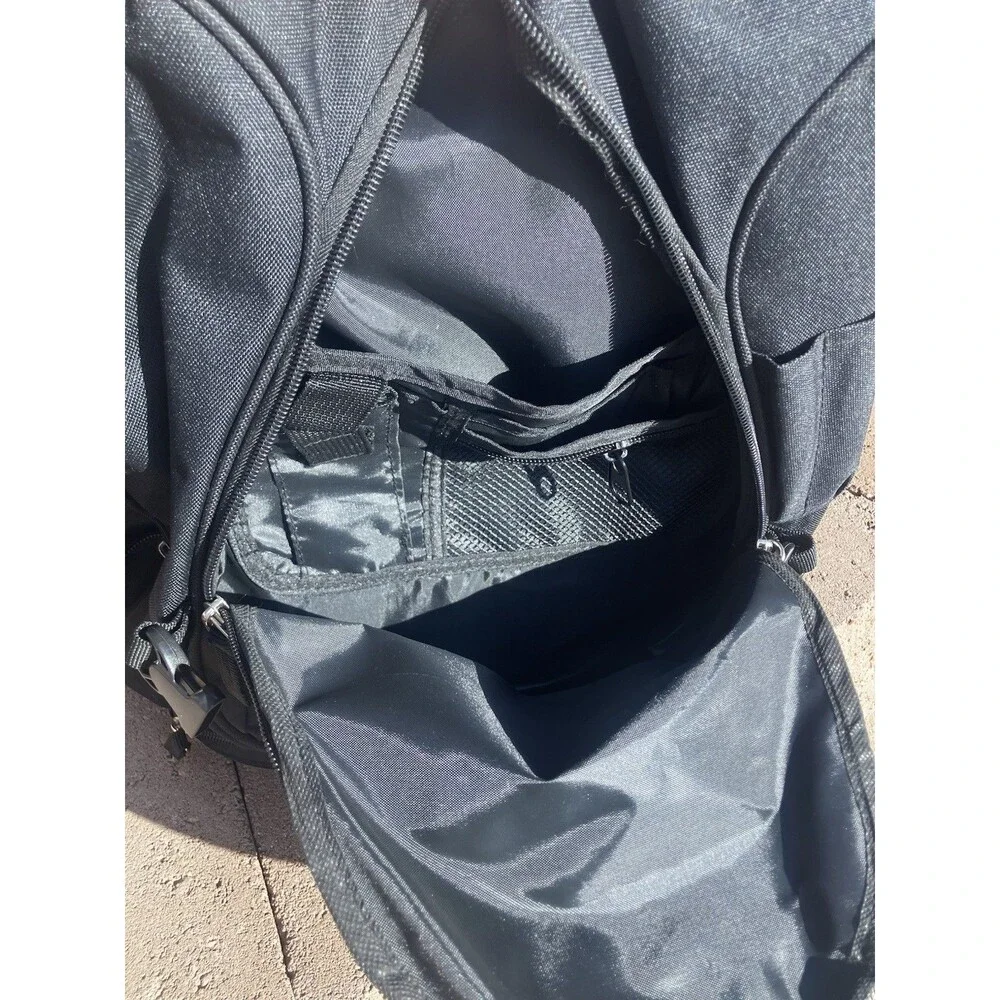 Large U.S. Air Force Backpack Black Padded Adjustable